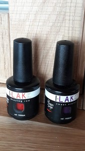 Détails Sur Lot 2 Vernis Semi Permanent I Lak Peggy Sage I Lak 15ml Blazing Red Sweet Violet