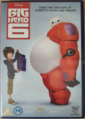 Disney Pixar Big Hero DVD UK
