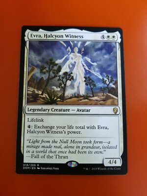 MTG インベイジョン　バインダー 1x Evra, Halcyon Witness | Dominaria | MTG Magic Cards | eBay