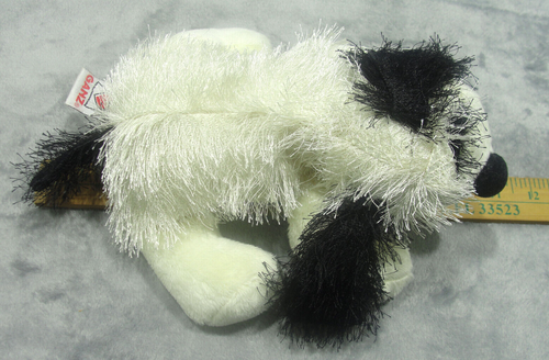 Ganz Webkinz Lil Kinz B&W Cheeky Dog Plush Stuffed Animal HS192 No Code - Picture 11 of 12