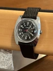 Vintage 1977 Timex Manual Wind Water Resist. Leather Band | Keeps Time