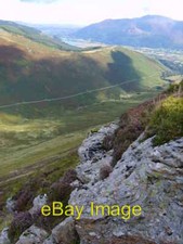 Photo 6x4 From Outerside Stair/NY2321 Just under the summit. Looking dow c2008