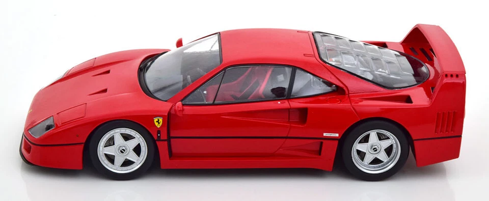KK Scale 1:18 FERRARI F40 RED WITH RED SEATS - KKDC180694 - Immagine 3 di 4