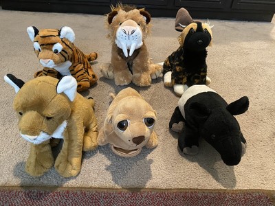 safari plush animals