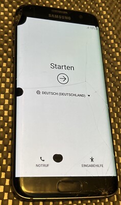 DEFEKT Samsung Galaxy S7 Edge 32GB schwarz (7926)