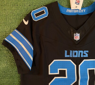 Authentic Barry Sanders Detroit Lions Black Nike Vapor Fuse Authentic Barry Sanders Detroit Lions Black Nike Vapor Fuse