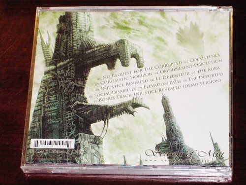 Beyond Creation: The Aura CD 2013 Bonus Track Season Of Mist USA SOM 299 NEW - Picture 2 of 2