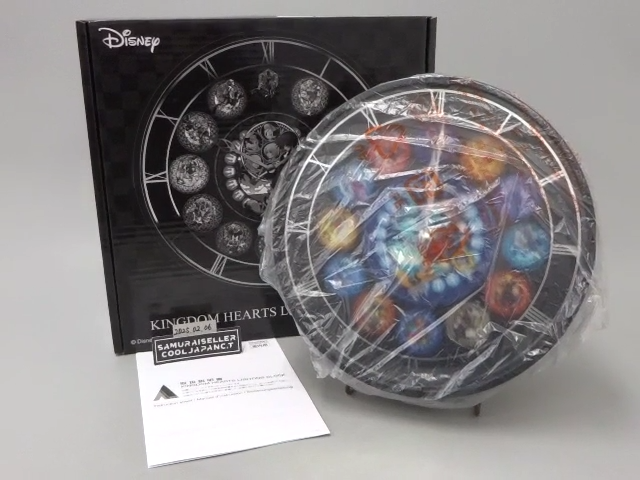 『値下げ』KINGDOM HEARTS LIGHTING CLOCK Disney KINGDOM HEARTS LIGHTING CLOCK Wall Quartz Clock Square Enix