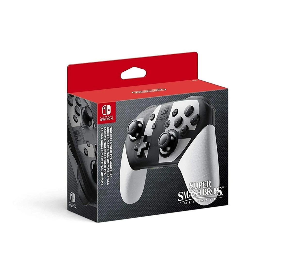 Official Nintendo Switch Pro Controller - Super Smash Bros Ultimate Edition