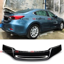 For Mazda 6 Atenza Sedan 2014-2021 Glossy Black Duckbill Rear Trunk Spoiler Wing For Mazda 6 Atenza Sedan 2014-2021 Glossy Black Duckbill Rear Trunk Spoiler Wing