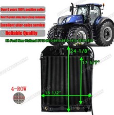 4 Row Tractor Radiator Fit Ford New Holland 5110 6610 6410 6810 7410 7610 7810