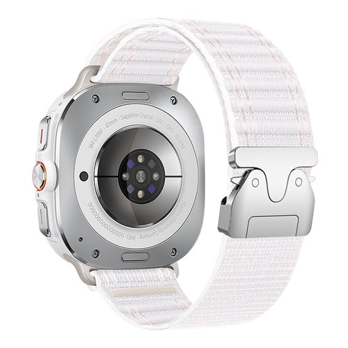 Bracelet sport nylon pour Samsung Galaxy Watch Ultra 2025 bracelet boucle métal - Photo 13 sur 17