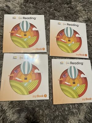 4 QTY Into Reading: Student myBook Softcover Volume 1 Grade 2 2020  (bc4)