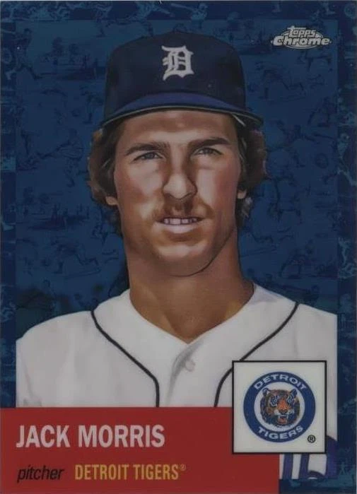 Platinum Toile White & Blue Refractor