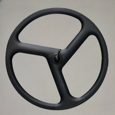 Set ruote bicicletta carbonio 700C ingranaggio fisso tre razze clincher set ruote bicicletta