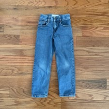 Mini Boden Boys 5-6 Yrs Everyday Straight Jeans Blue Kid Casual B3047