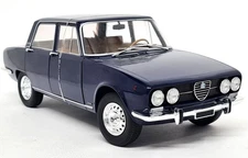 Mitica 1/18 Alfa Romeo 2000 Berlina 1971 Blue or Polizia Diecast Model Car