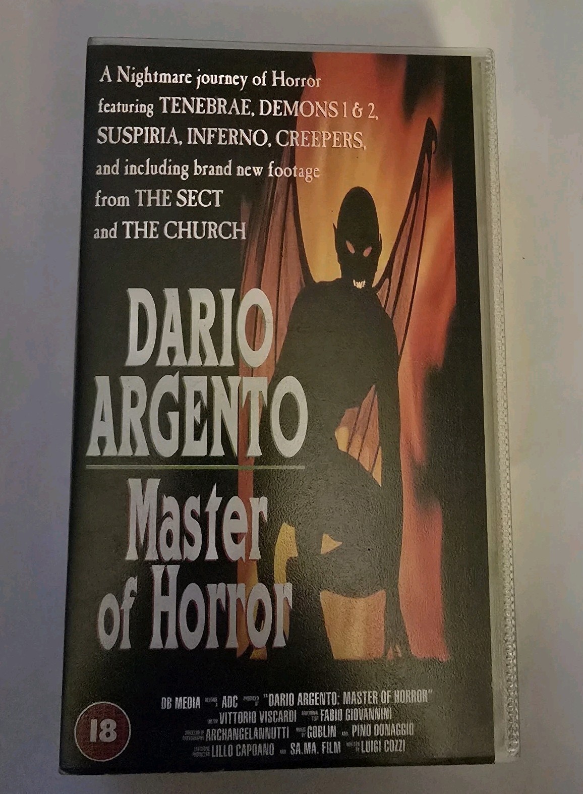 Dario Argento: Master of Horror VHS - Rare Behind-the-Scenes Horror Documentary