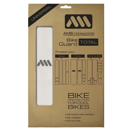 All Mountain Style Total Honeycomb Frame Guard, Clear/Silver - Picture 4 of 4