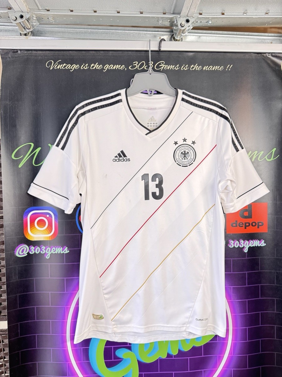 Authentic adidas Germany #13 Thomas Muller Football Soccer