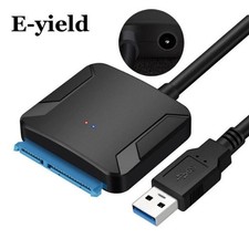USB 3.0 to SATA III Cable Converter Adapter Kit for 2.5/3.5 HDD SSD Hard Drive
