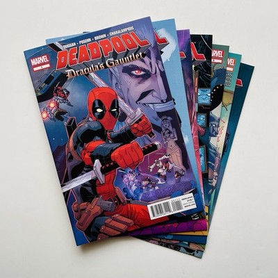 Deadpool: Dracula s Gauntlet #1-7 (2014) Complete Mini Series Marvel Comics NM-