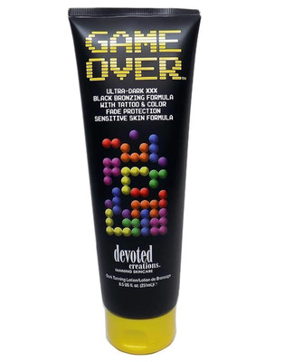 Game over Ultra-Dark XXX Black Bronzing 8.5 Ounce