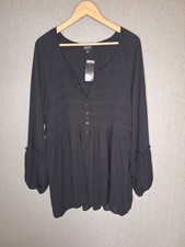 NWT Torrid Flowy Soft Tunic Shirt Size 3X Relaxed Fit Boho Cottage Versatile