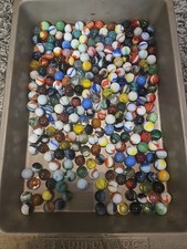 2 Ibs 12 Oz Assorted Vintage Glass Marbles - Lot 15