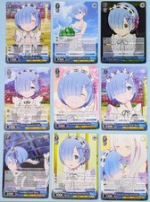 Weiss Schwarz Re:ZERO Adorable Rem Character Lot x9 Memory Snow Vol.1/2 NM
