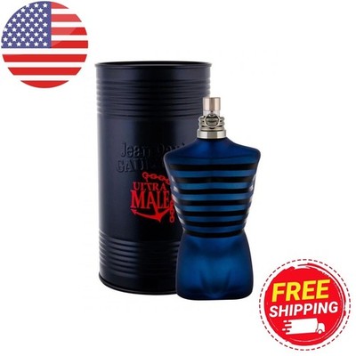 Jean Paul Gaultier Ultra Male 125ml 4.2oz EDT Intense Cologne Men NEW RARE