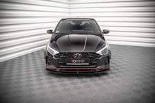 Maxton Design Frontlippe V.3 passend für Hyundai I20 N Mk3 schwarz Hochglanz