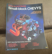 H.P. Books How to Hot Rod Small-Block Chevys Bill Fisher Paperback Manual