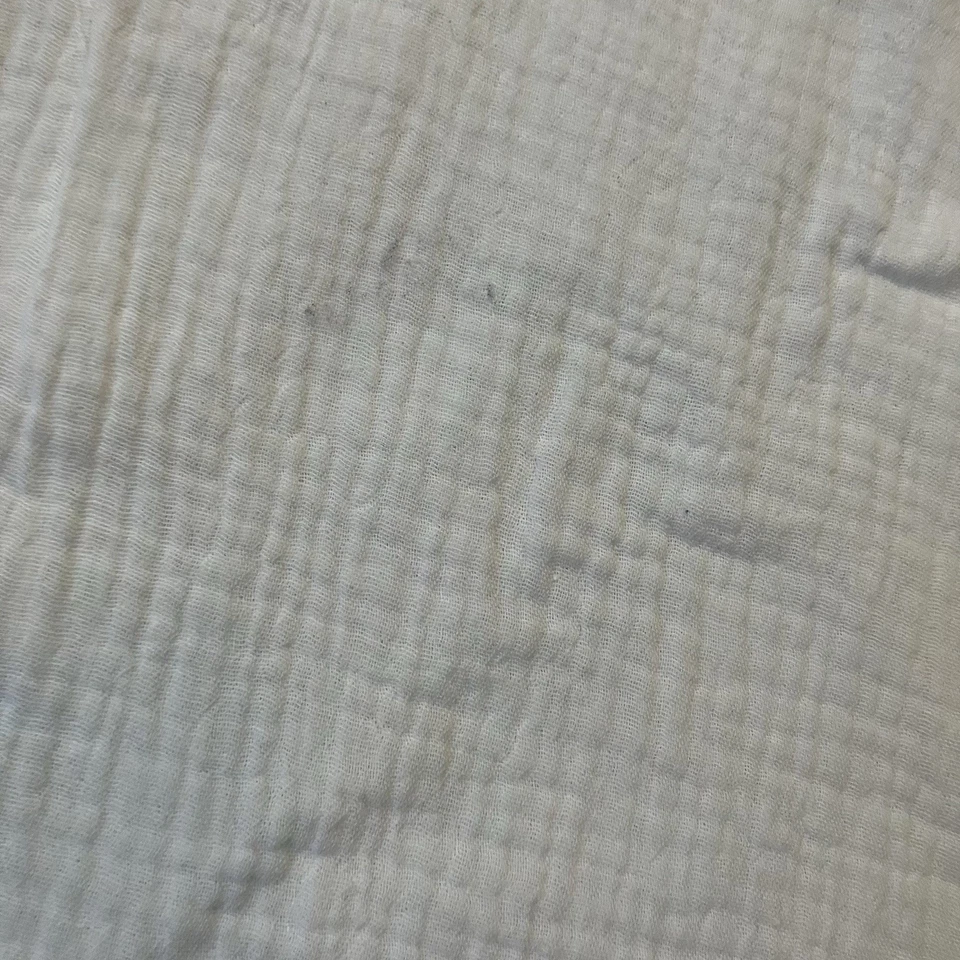 Camisa Joes Mujer Talla XS Blanca Gasa Arrugada Top Mangas Volantes Ligera Foto 2 de 4