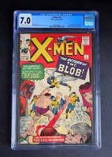 X-Men #7 CGC 7.0 OWW Pages Marvel September 1964 Stan Lee 2nd Appearance of Blob