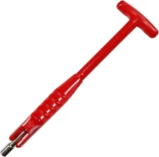 Car Tire Valve Stem Puller/Installer Tool with T Handle - No Scratch Car Valve S