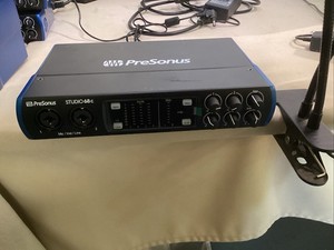 PreSonus Studio 68c USB-C Audio MIDI Interface 6x6 Recording NO CORD