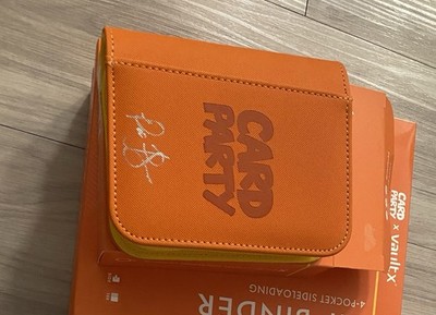 VaultX x Card Party Exclusive 1x1 Binder Signed by DeepPocketMonster (Pat)
