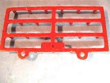 Antique Metal  Drag Harrow Silk Toy