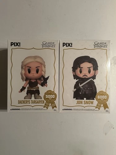 Thrilljoy Pix Game Of Thrones Daenerys Jon Snow Lot of 2 SEALED