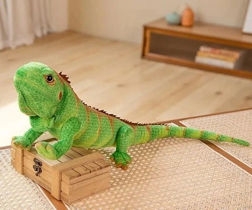 Iguana Lizard 25.5 Inch Stuffed Animal Plush Toys Toddler Doll Kids Gifts - product listing photo
