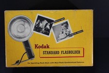 Vintage Kodak Standard Flasholder Flash Holder w/Original Box and Instructions