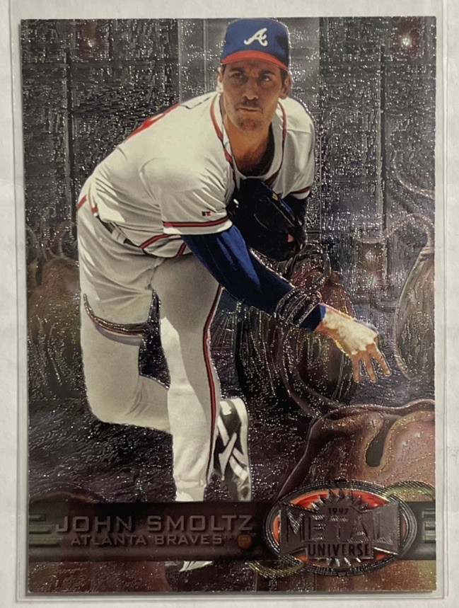 1997 Fleer Metal Baseball John Smoltz Base Card #35 Complete Your Set! ⚾️