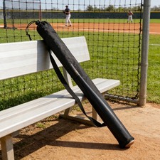  2pcs Baseball Bat Bag: 25.59 Inch Trekking Poles Carrier Shoulder Bag Organizer