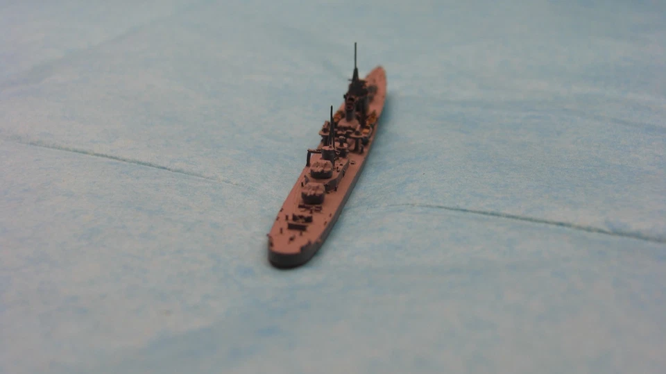 1:1250 Neptuno Segunda Guerra Mundial Armada Imperial Japonesa IJN Destructor "Akizuki" 1942 #1262 Foto 3 de 4