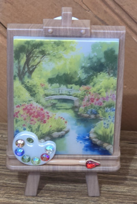 Bath & Body Works Wallflower Scent Control Paint Art Easel Picture Plugin