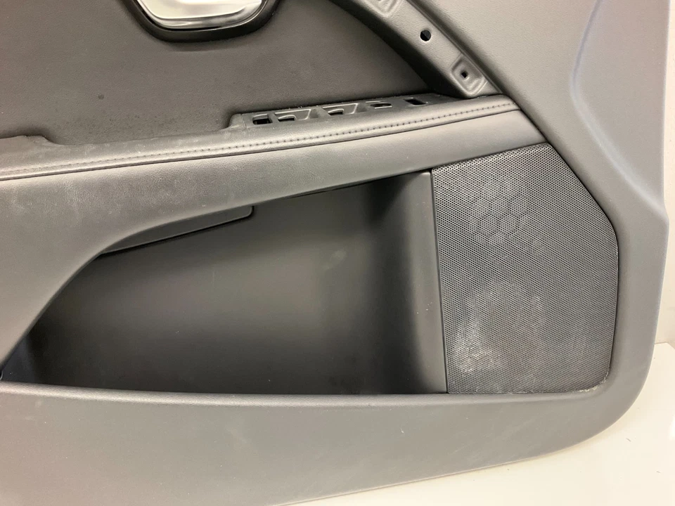 07-16 Volvo S80 V70 XC70 Left Front Black Interior Door Panel 39863026 - Image 4 of 4