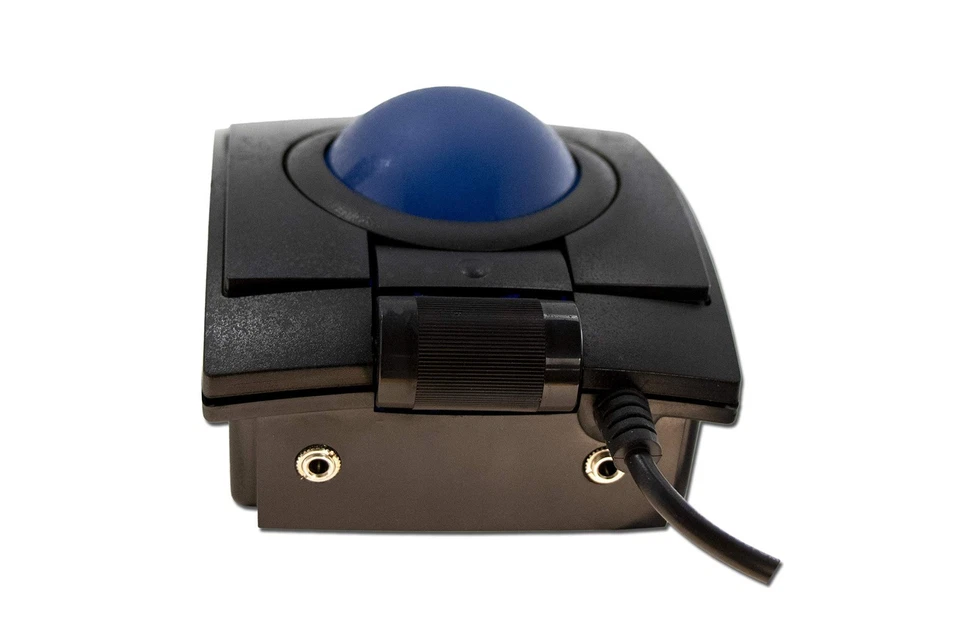 L-Trac Blue Trackball Mouse with Laser Tracking Technology, Made in USA - Image 2 of 4