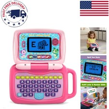2-in-1 LeapTop Touch in Pink - Interactive Learning Laptop for Kids Ages 2-5