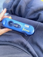 Vtg 2000s Polaroid i-Zone Blue Instant Film Pocket Camera with Wrist Strap